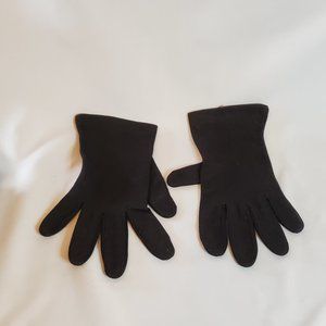 Ladies black gloves